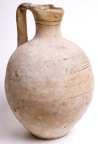 Ancient Cypriot Archaic Pottery Jug c.1000-500 BC. Ex Metropolitan Museum of Art 