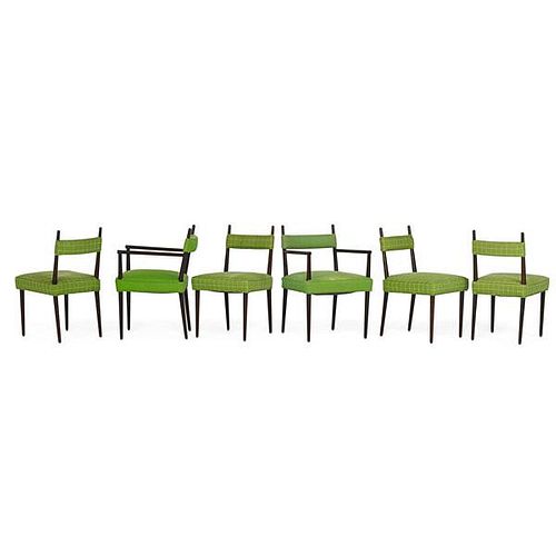 TOMMI PARZINGER Six dining chairs