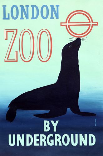 RONALD (RON) MCNEILL (1932-2020), LONDON ZOO BY UNDERGROUND