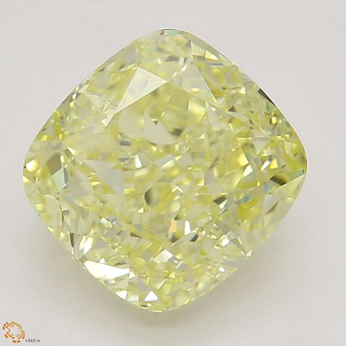 1.73 ct, Natural Fancy Yellow Even Color, VVS2, Radiant cut Diamond (GIA Graded), Unmounted, Appraised Value: $25,500 