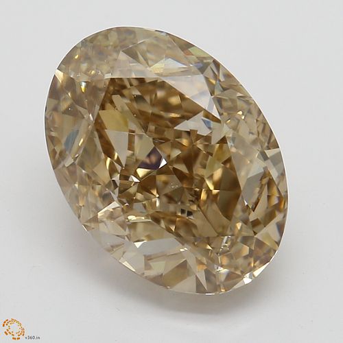 3.22 ct, Natural Fancy Orange-Brown Even Color, SI1, Pear cut Diamond (GIA Graded), Unmounted, Appraised Value: $31,800 