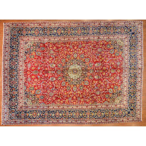 Meshad Carpet, Persia, 9.3 x 12.6