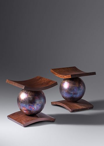 Wendell Castle 
(1932-2018)
Two Stools, 1992