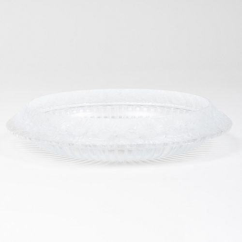 Lalique Glass 'Marguerites' Bowl
