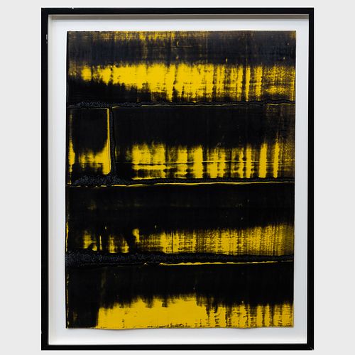 John Zissner (b. 1961): Yellow and Black