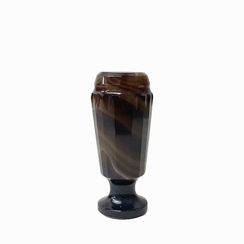 Decorative Polished Brown Agate Stone