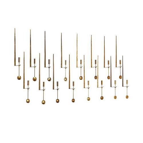 PIERRE FORSELL; SKULTANA Sixteen candle holders