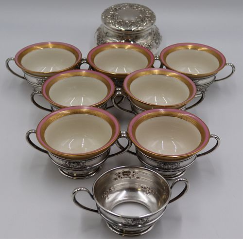 STERLING. Assorted Grouping of Hollowware