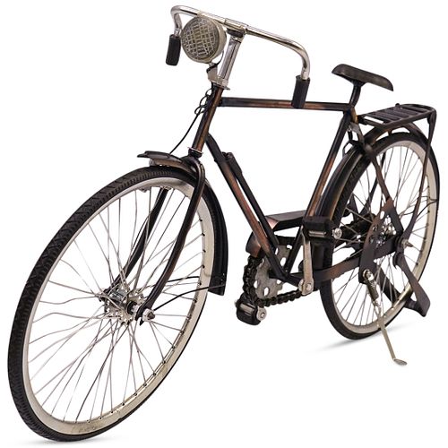 Mid-Century Collectible Retro Bike Scale Model