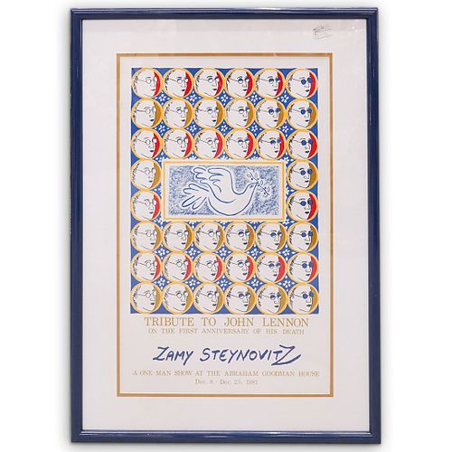 Zamy Steynovitz "Tribute to John Lennon" Art Print