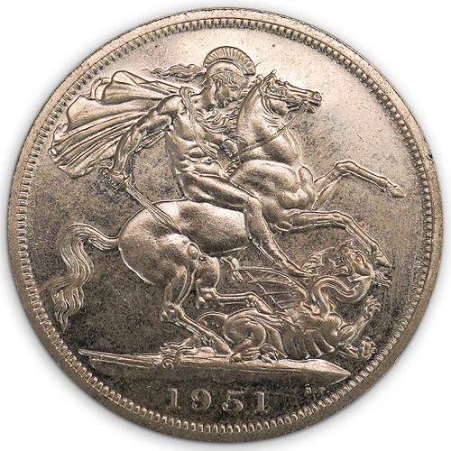 1951 Great Britain Crown (Raw)