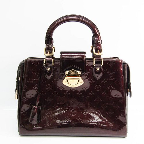 Louis Vuitton Monogram Vernis Melrose Avenue M93757 Women's Handbag Amarante