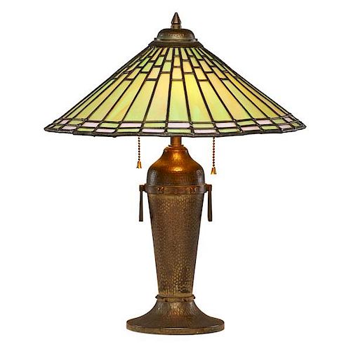 VICTOR TOOTHAKER;  ROYCROFT Fine table lamp