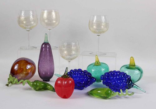 Kosta Boda Art Glass Vegetables and Fruit
