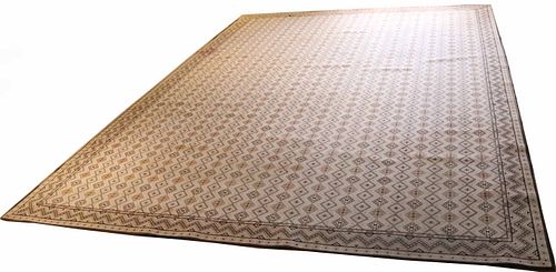 Stark Modern Geometric Room Sized Carpet
