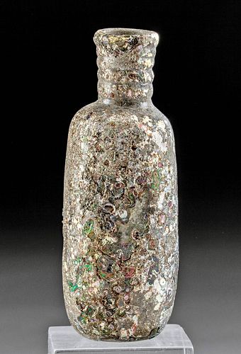Stunning Roman Glass Jar - Gorgeous Iridescence