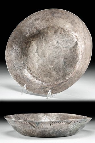 Rare 9th C. Viking Silver Ritual Bowl