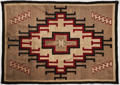 Navajo SW Native American Rug Weaving Blanket