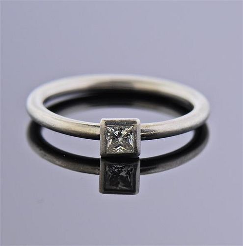 Tiffany &amp; Co Platinum Diamond Ring