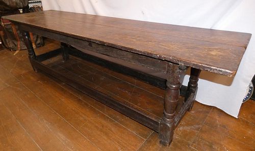17TH CENTURY REFECTORY TABLE 