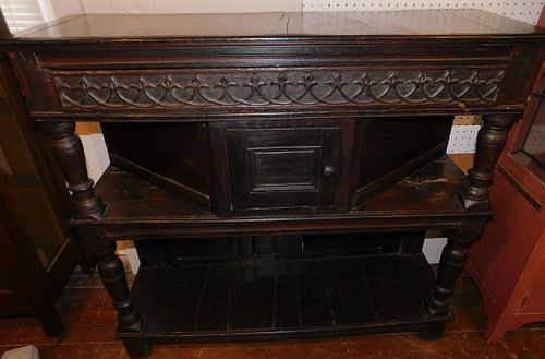 17TH CENTURY JOINT CUPBOARD 