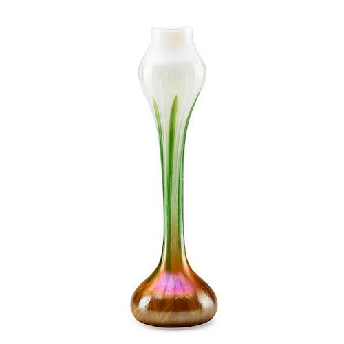 TIFFANY STUDIOS Fine floriform vase