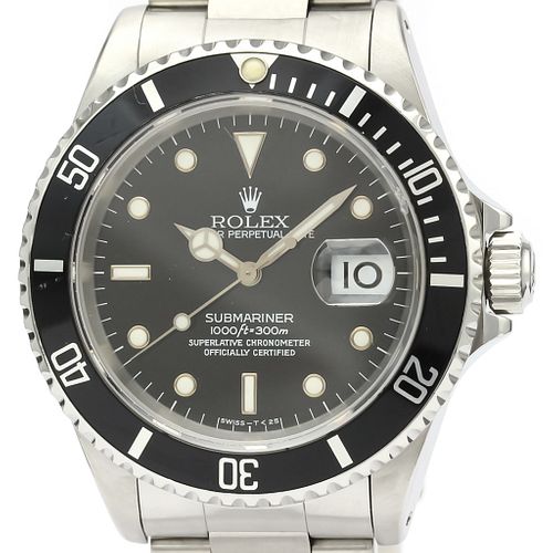 Rolex Submariner Automatic Stainless Steel Men's Sports Watch 16610