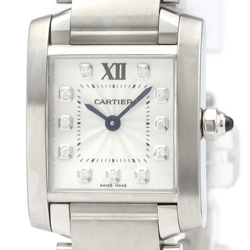 Cartier Tank Francaise Quartz Stainless Steel Women's Dress Watch WE110006