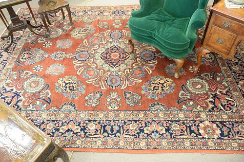 Kazvin Oriental Carpet, 8' 8" x 12'.