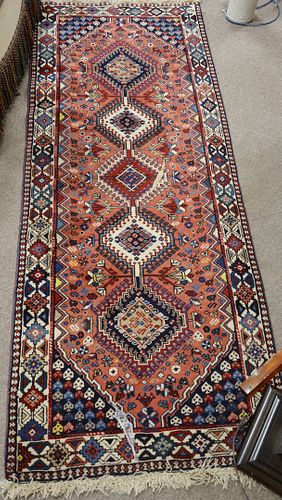 Two Oriental Scatter Rugs, 2' x 4' and 2' 7" x 6' 8". Provenance: From the Robert Circiello Collection, West Hartford, Connecticut.