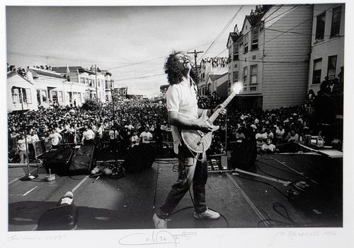 Jim Marshall photograph of Carlos Santana