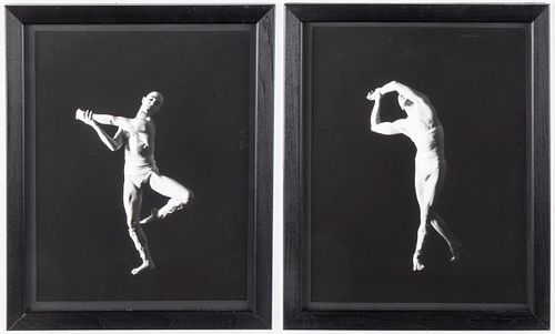 David Seidner Gelatin Silver Print, Dancer Diptych