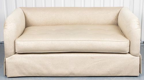 Mid-Century Modern Upholstered Sofa