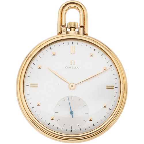 OMEGA POCKET WATCH IN 14K YELLOW GOLD REF. 1143 Movement: manual. Weight: 64.0 g