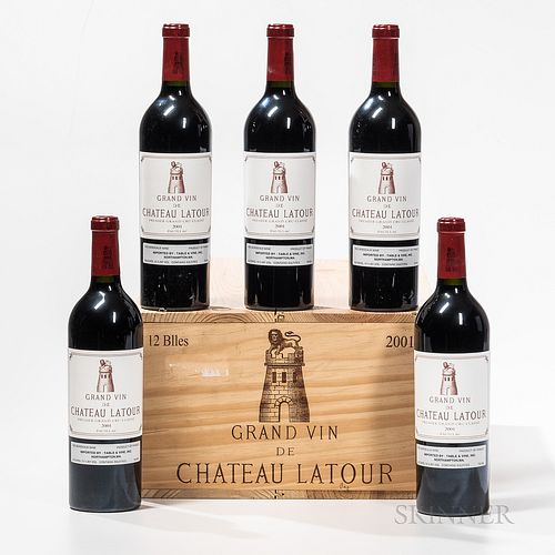 Chateau Latour 2001, 12 bottles (owc)