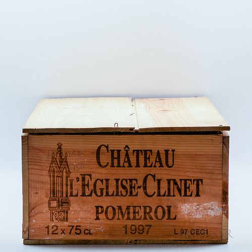 Chateau L'Eglise Clinet 1997, 10 bottles