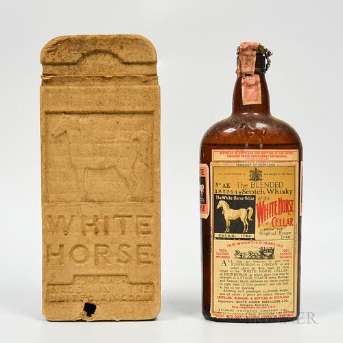 White Horse Cellar 8 Years Old, 1 4/5 quart bottle (oc)