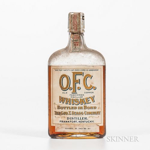 OFC Whiskey 14 Years Old 1915, 1 pint bottle (oc)