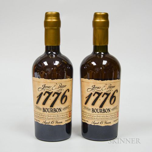 James E Pepper 1776 Bourbon 15 Years Old, 2 750ml bottles