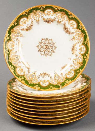Spode for Tiffany & Co. Luncheon Plates, Set of 10