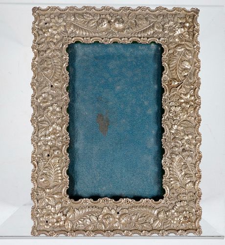 VICTORIAN SILVER FRAME BY S. KIRK & SON