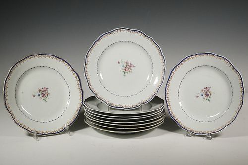 (10) CHINESE EXPORT PLATES