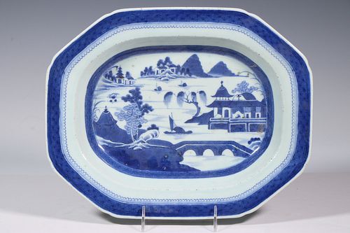 CHINESE EXPORT SERVING PLATTER