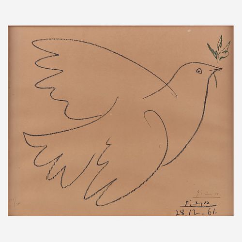 After Pablo Picasso (Spanish, 1881-1973), , Dove of Peace