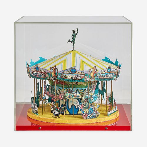 Red Grooms (American, B. 1937), , Tennessee Fox Trot Carousel