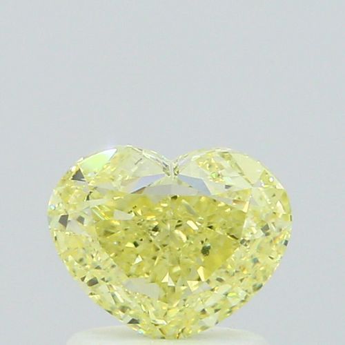 1.14 ct., Fancy Yellow/VS2, Heart cut diamond, unmounted, IM-499-001-03