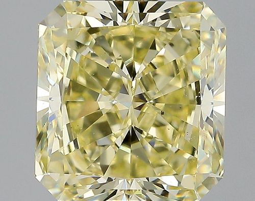 3.16 ct., Fancy Yellow/VS2, Radiant cut diamond, unmounted, LM-0121