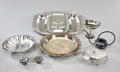 Group of Silver Plate Service Articles