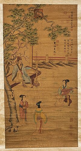 Group of Three Chinese Scrolls