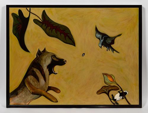 PHYLLIS STAPLER, "SPIKE AND THE POISON FROG", 1997